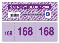 Šatnové bloky 1-200 čísel